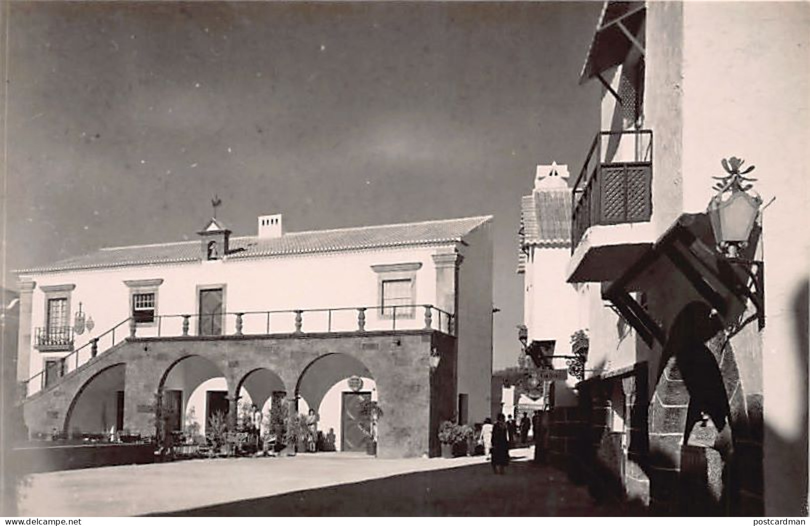 Portugal - LISBOA - Exposição do Mundo Português 1940 - Bairro Comercial e Industrial (Pormenor) - Ed. Lusitarte