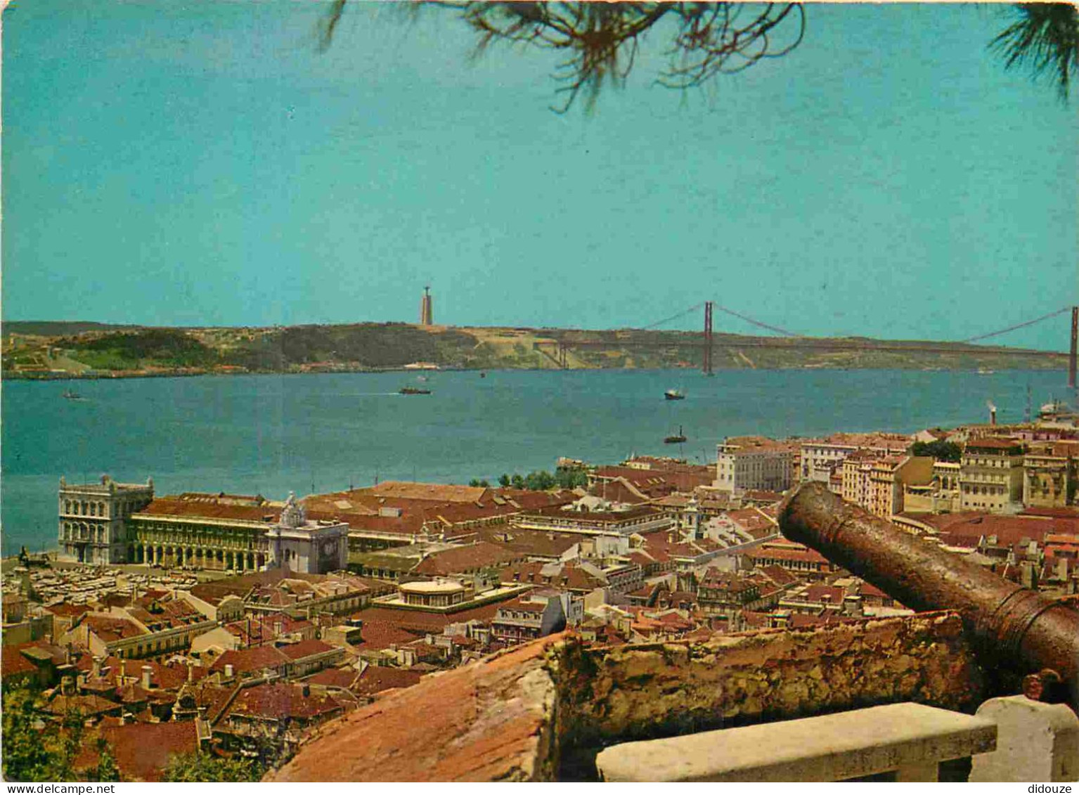 Portugal - Lisboa - Lisboa e rio tejo - CPM - Voir Scans Recto-Verso