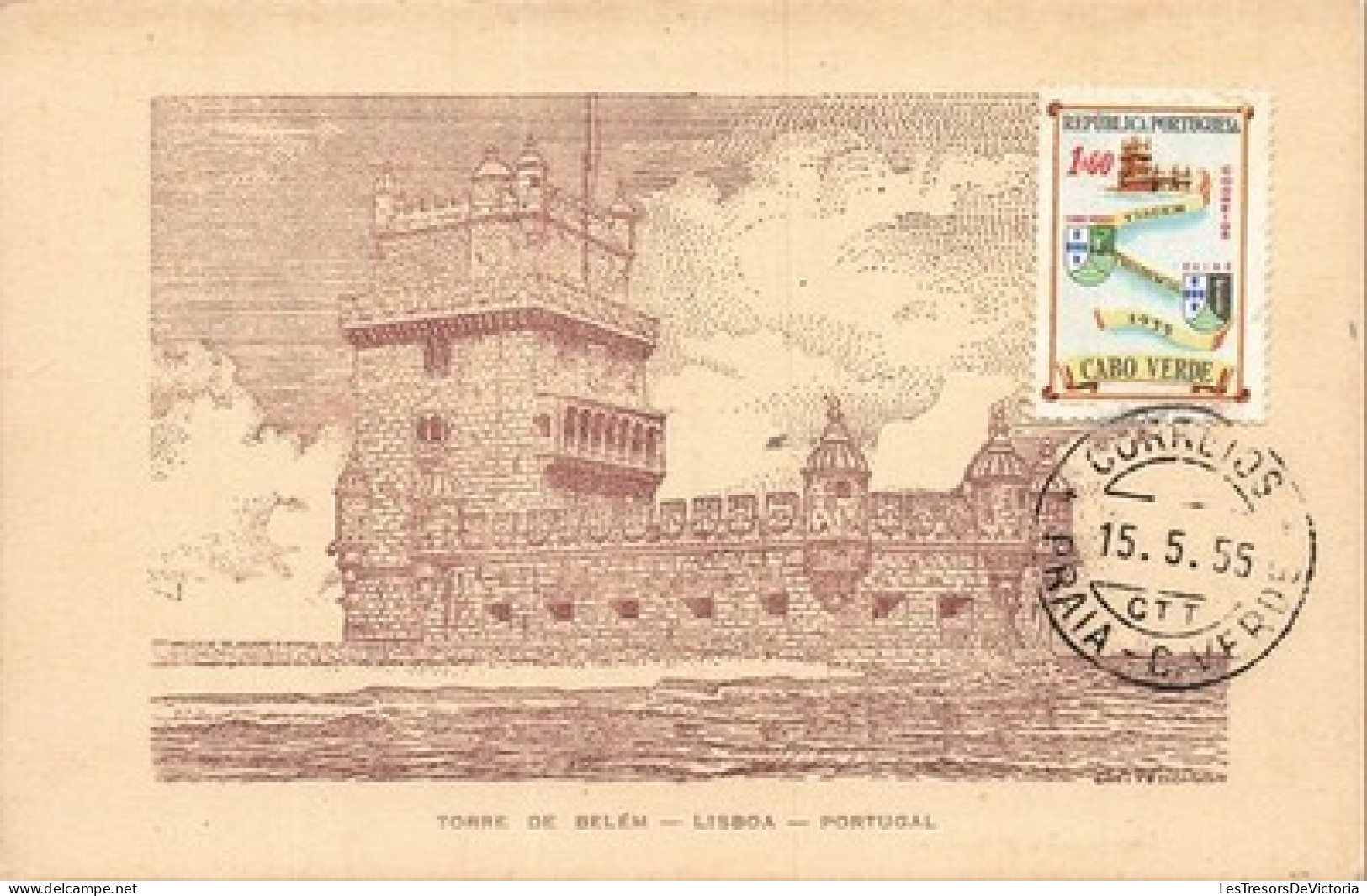 PORTUGAL - Lisboa - Torre de Belém - Tour de Belém - Illustration - CPA