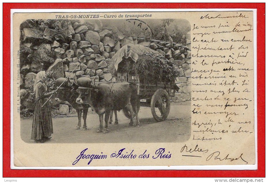 PORTUGAL --  TRAS OS MONTES --  Carro de transportes