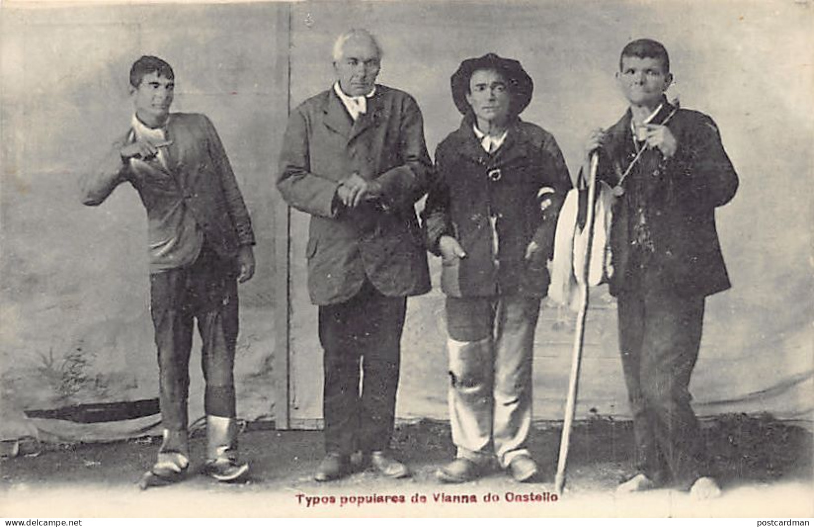 Portugal - VIANA DO CASTELO - Tipos Populares - Ed. Bazar Couto Vianna