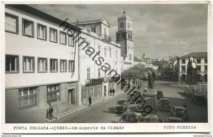 Ponta Delgada - Acores - Um aspecto da Cidade - Foto-AK