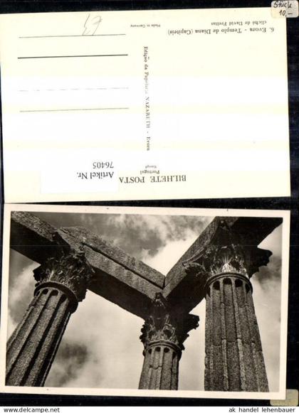 76405,Evora Templo de Diana Capiteis