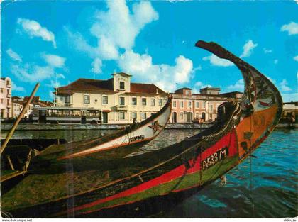 Portugal - Aveiro - Barcos moliceiros - bateaux moliceiros - CPM - Voir Scans Recto-Verso