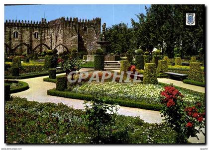 CPM Braga Portugal Jardins de Ste Barbara