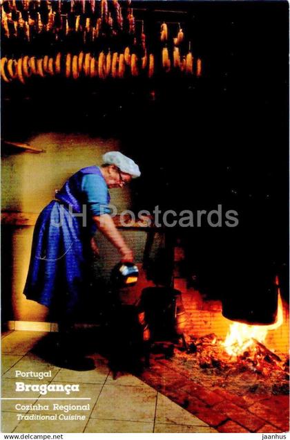 Braganca - Traditional Cuisine - Portugal - unused