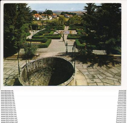 carte ( format 15 x 10 cm ) bragança jardin