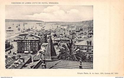 Portugal - LISBOA - Panorama visto do Hotel Braganca - Ed. Costa 562