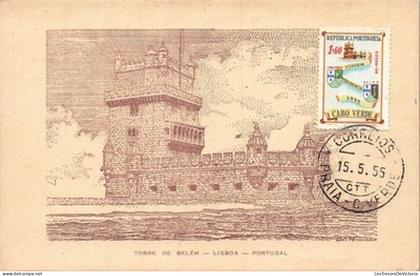 PORTUGAL - Lisboa - Torre de Belém - Tour de Belém - Illustration - CPA