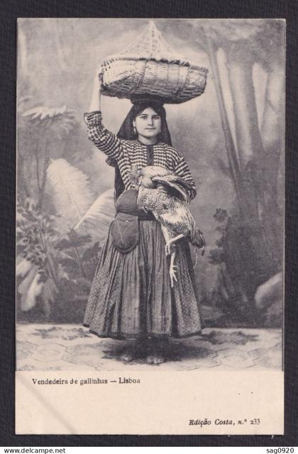 Vendedeira de gallinhas - Lisboa