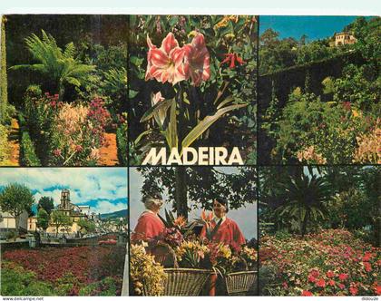 Portugal - Madeira - Flores da madeira - Multivues - Fleurs - CPM - Voir Scans Recto-Verso
