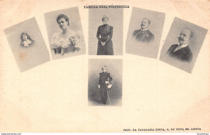 B031 Portugal Familia Real Royalty Portraits King Carlos I  Amelie postcard