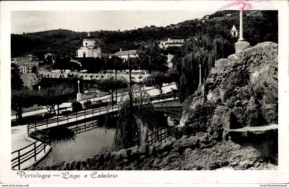CPA Portalegre Portugal, Lago e Calvario