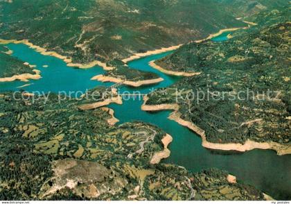 Gerez Portugal Pontes e Barragem do Rio Caldo Vue aerienne