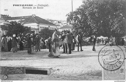 PORTUGAL- PORTALEGRE - Mercado do Rocio- superbe  -  (Por-7)