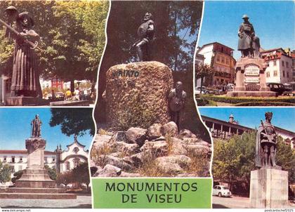 BR8651 Viseu Viriato and city monuments portugal
