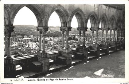 Leiria Castelo Galeria do Paco da Rainha Santa