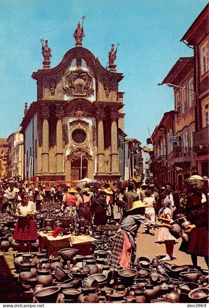 Portugal - VILA REAL - Feira dos Pucarinhos - Foire, Marché, Eglise