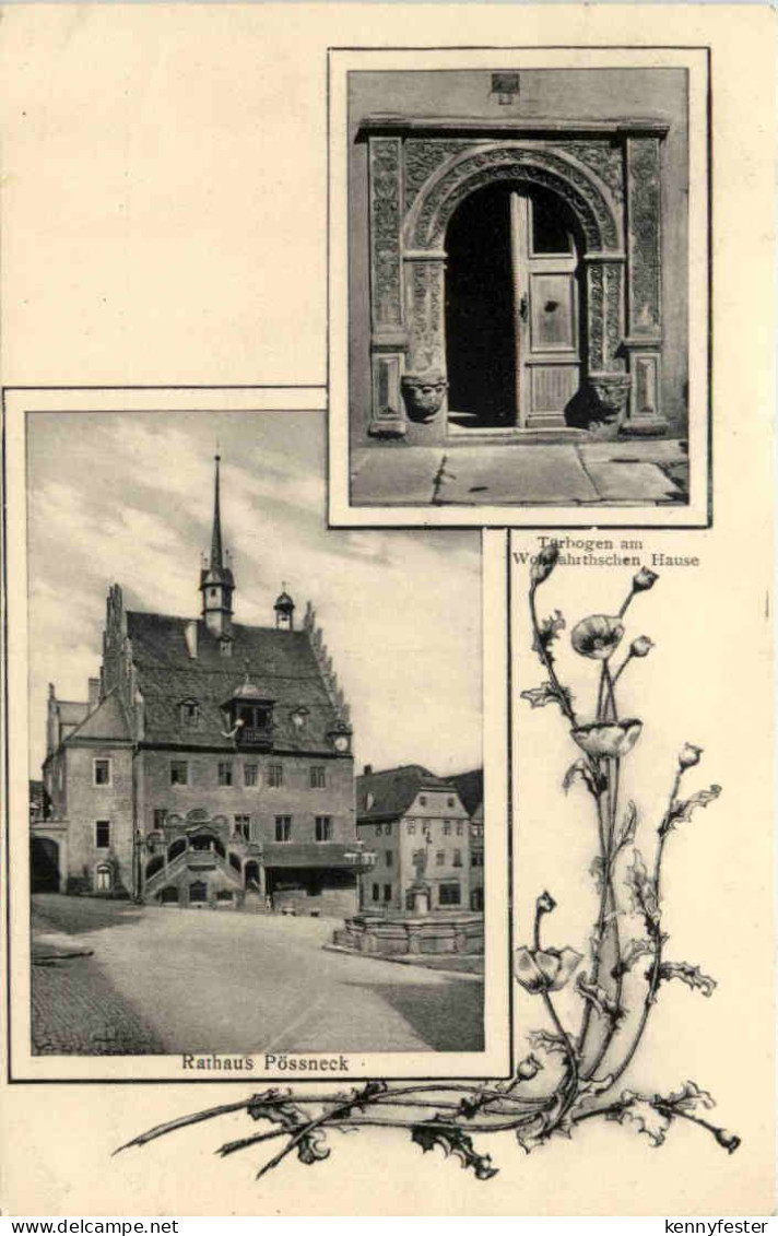 Pössneck Rathaus