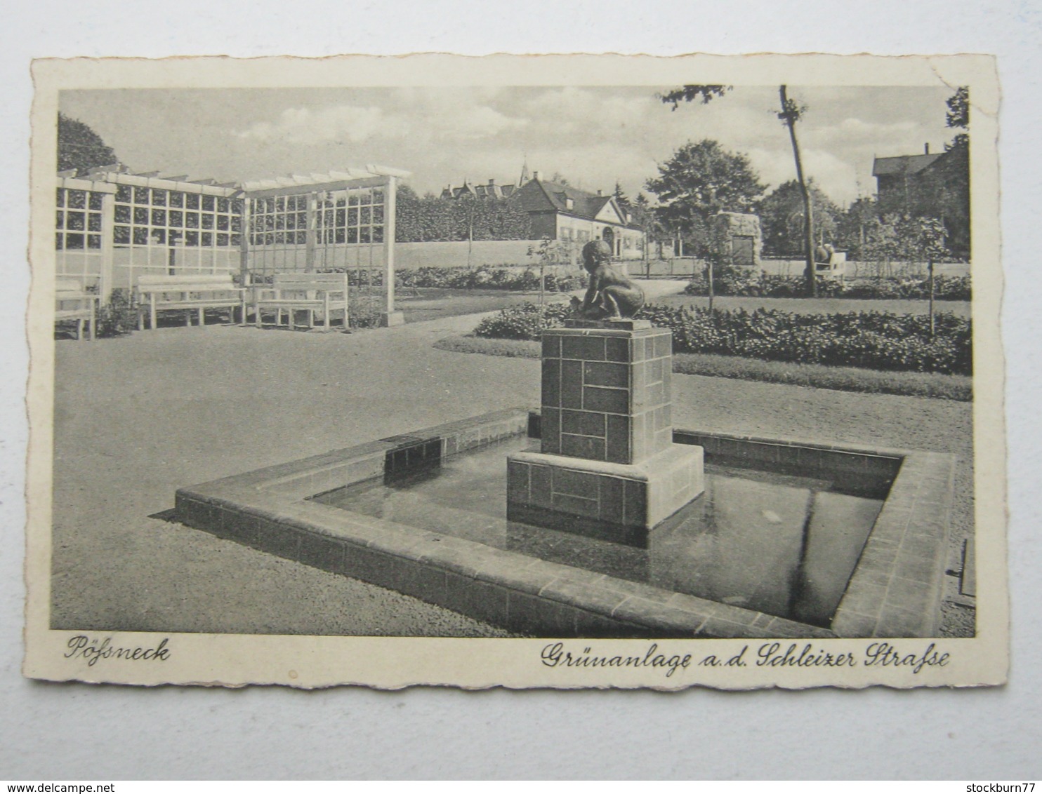 PÖSSNECK   , schöne Karte