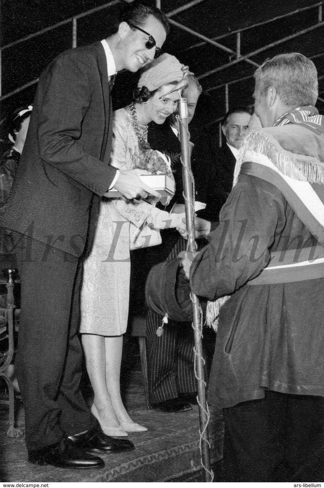 Post card / ROYALTY / Belgium / Belgique / reine Fabiola / koningin Fabiola / koning Boudewijn / roi / Turnhout / 1964
