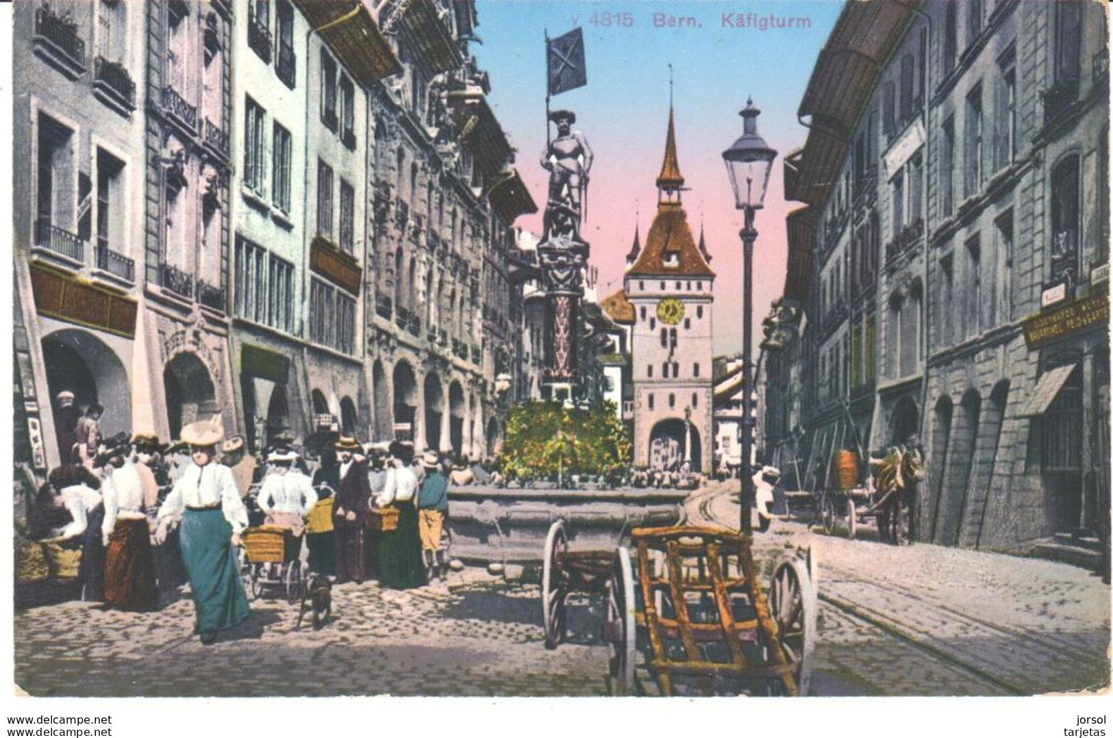 POSTAL   BERNA (BERNA)  AUSTRIA  - JAULA DE TORRE  ( KÄFIGTURN )