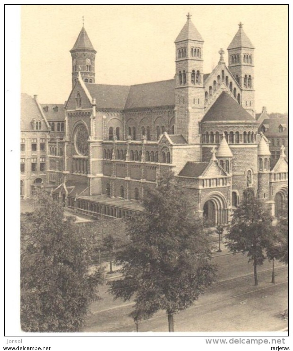 POSTAL    BRUSELAS  -BELGICA-  IGLESIA DEL COLEGIO SAINT-MICHEL