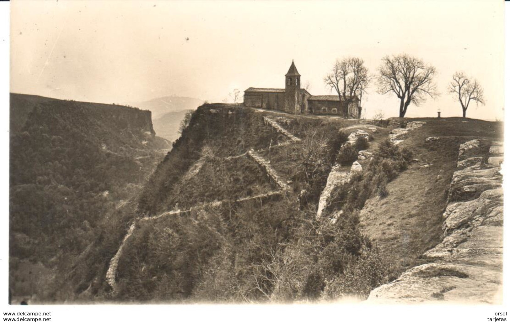 POSTAL  CABRERÉS  -GERONA  - ERMITA DE NTRA. SRA. DE CABRERA