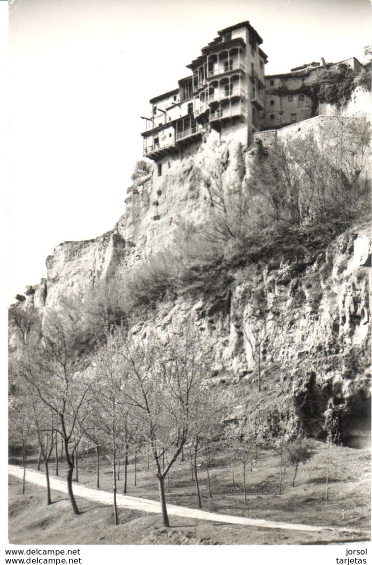 POSTAL    CUENCA  -ESPAÑA  -CASAS COLGADAS