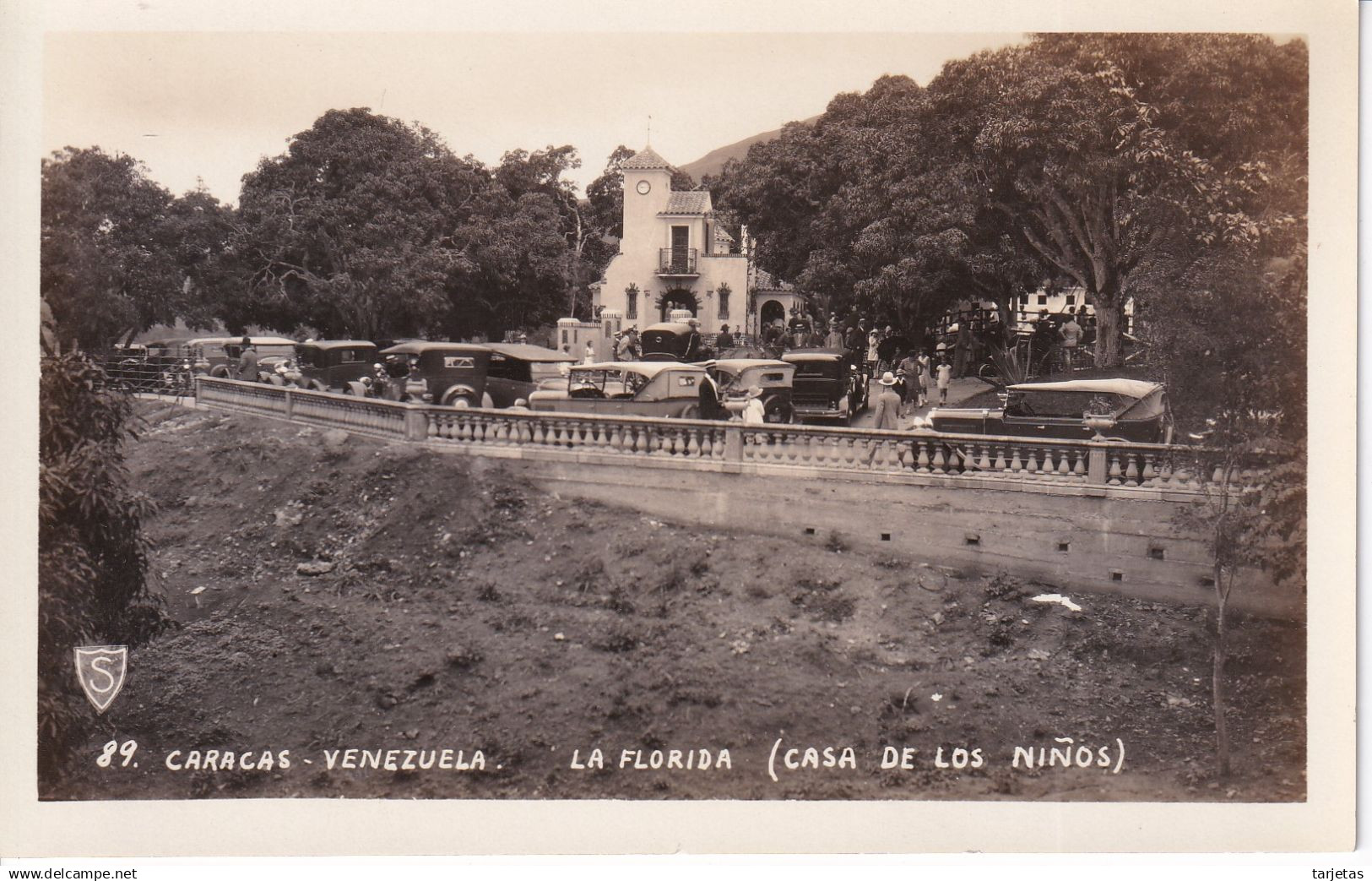 POSTAL DE CARACAS DE LA FLORIDA - CASA DE LOS NIÑOS (VENEZUELA)
