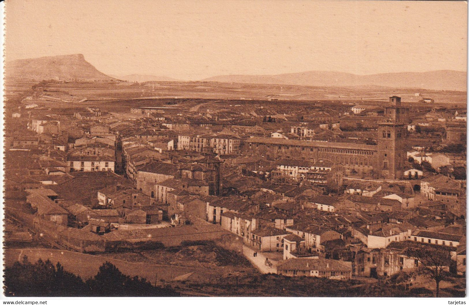 POSTAL DE SORIA DE UNA VISTA PARCIAL (L. ROISIN)