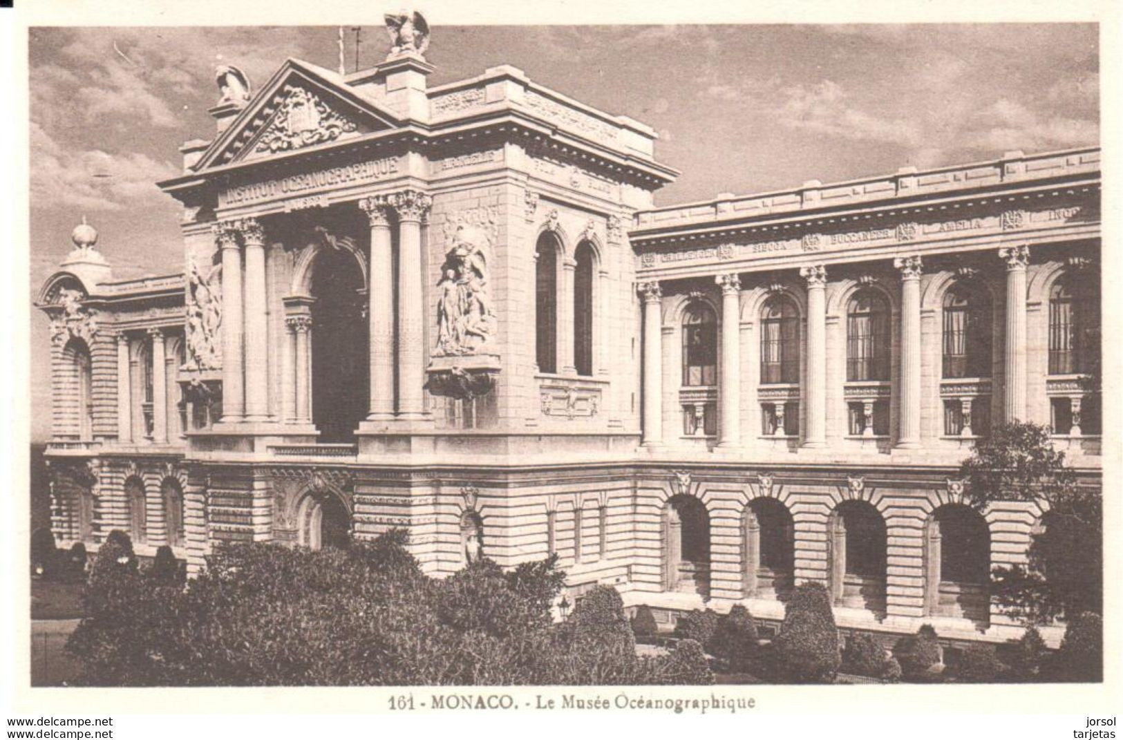 POSTAL  -MONACO  -EL MUSEO OCEANOGRAFICO  ( LE MUSÉE OCÉANOGRAPHIQUE )