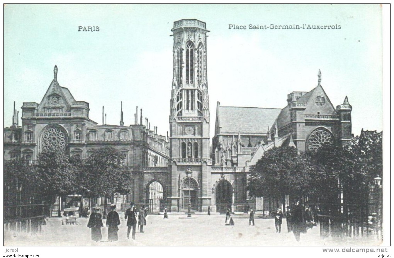 POSTAL   PARIS  - PLACE SAINT GERMAIN-AUXERROIS
