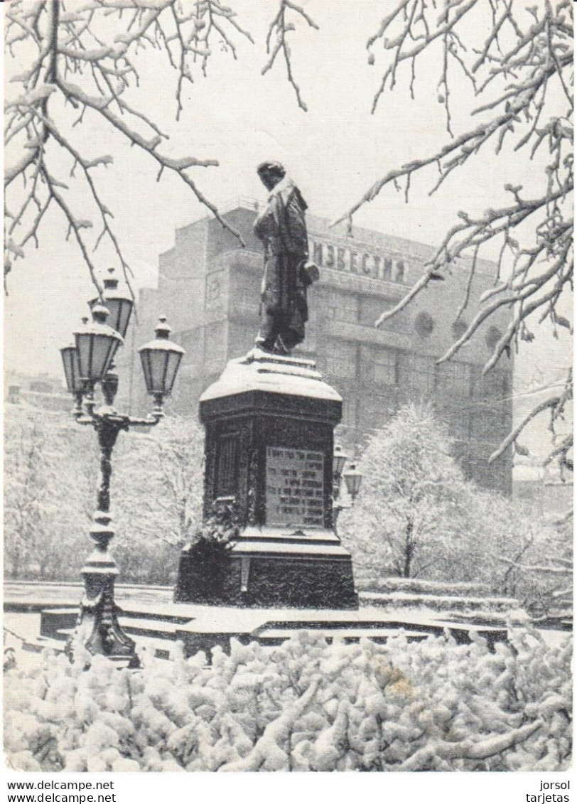 POSTAL   RUSIA  -MONUMENTO