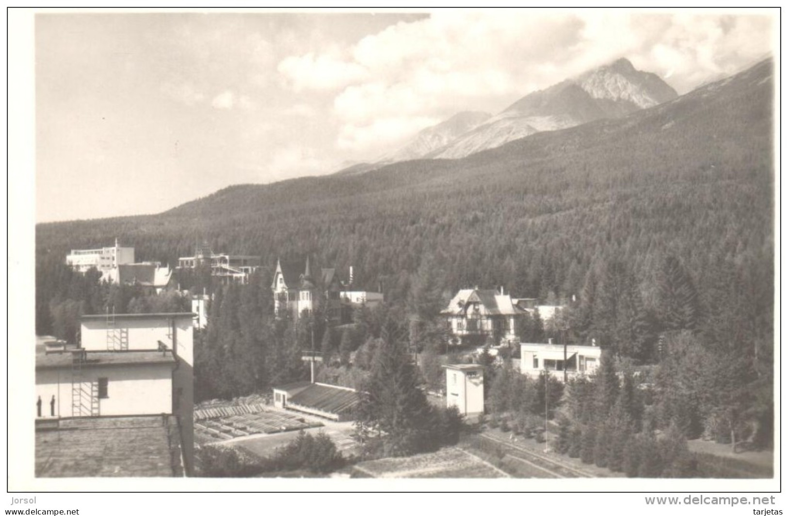 POSTAL  VYSOKÉ TATRY  - ESLOVAQUIA -   NOVÝ SMOKOVEC  CIUDAD DE MANANTIALES MINERALES