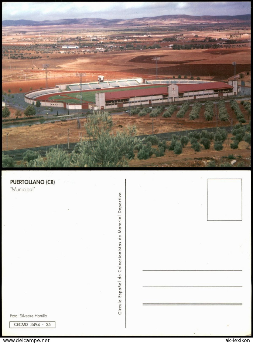 Postales Puertollano "Municipal" Stadion - Luftbild 1993