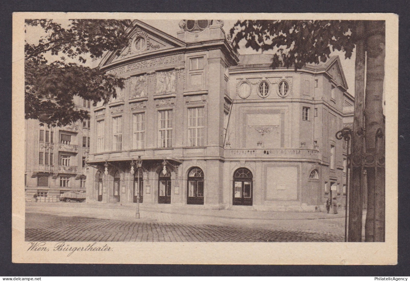 Postcard, Austria Vienna, Bürgertheater