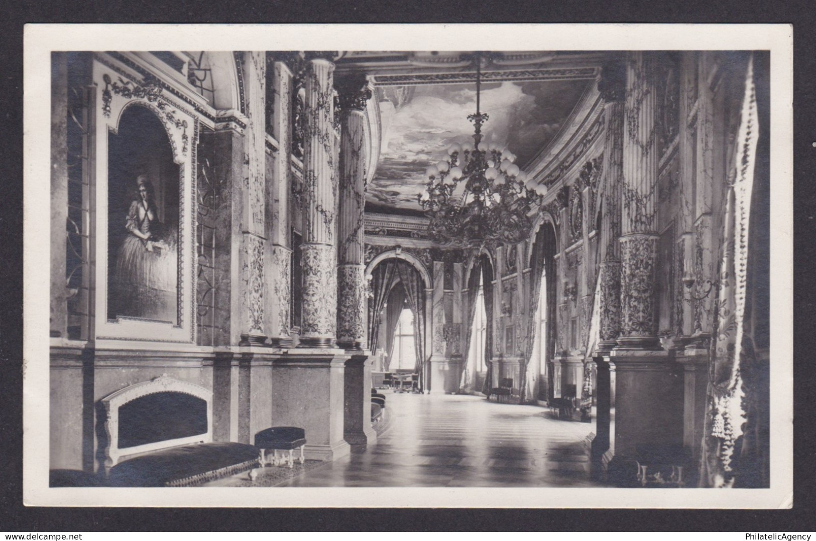 Postcard, Austria Vienna, Burgtheater-Foyer