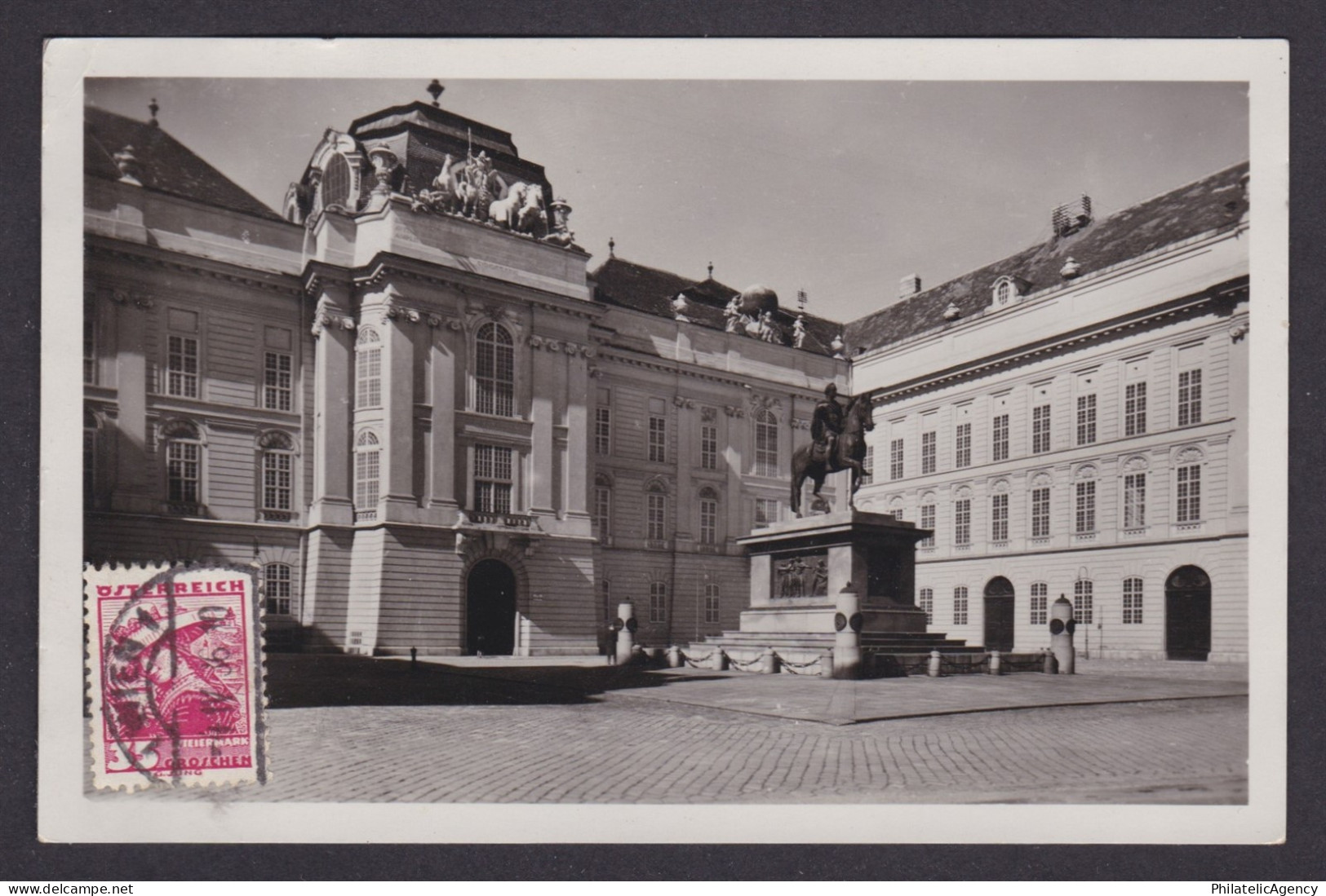 Postcard, Austria Vienna, Josefsplatz