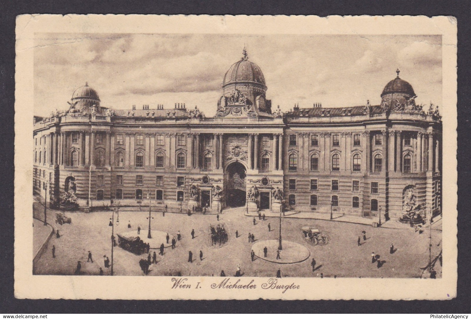 Postcard, Austria Vienna, Michaeler Burgtor