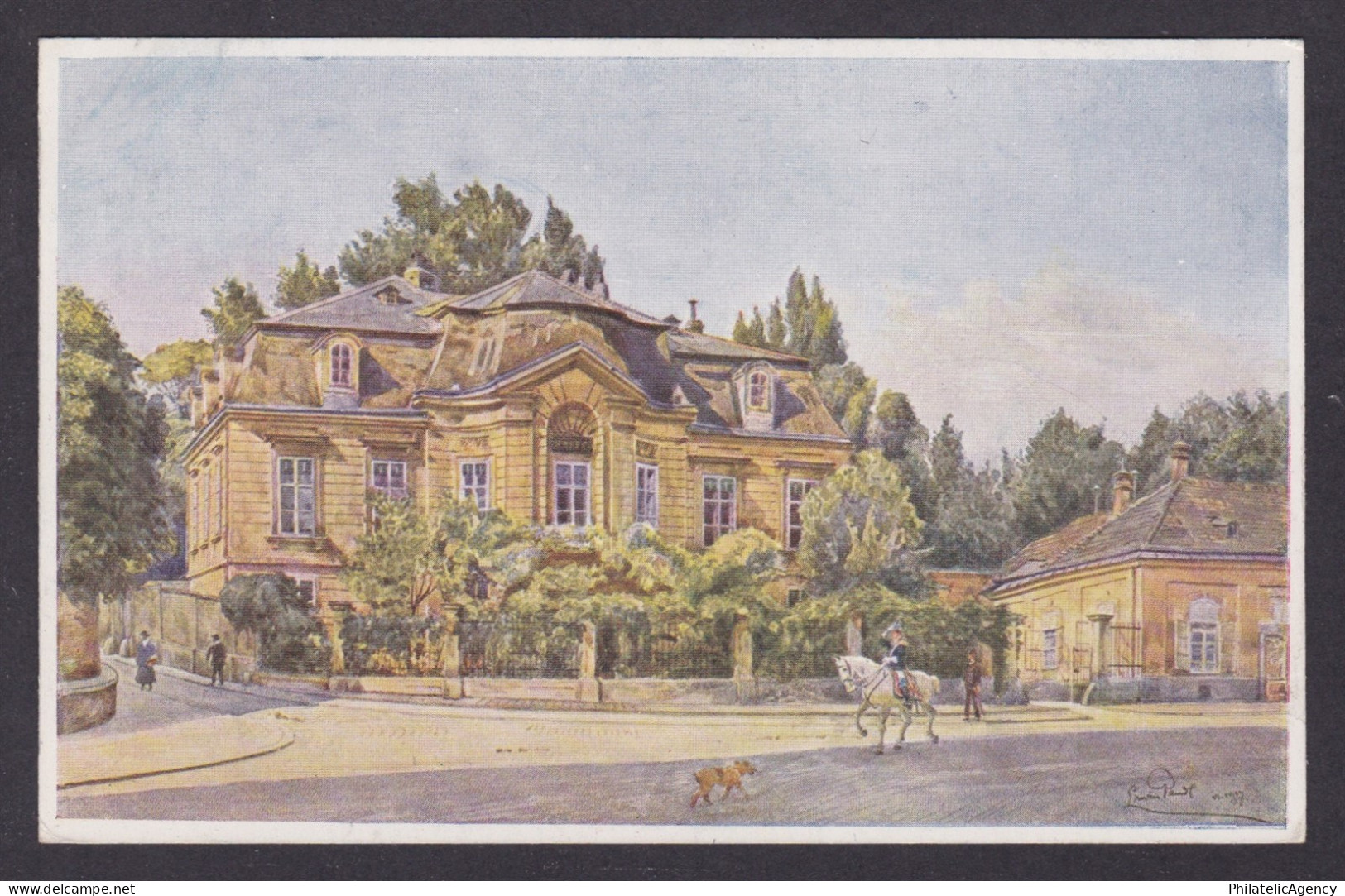 Postcard, Austria Vienna, Schlößl beim Schönbrunnertor