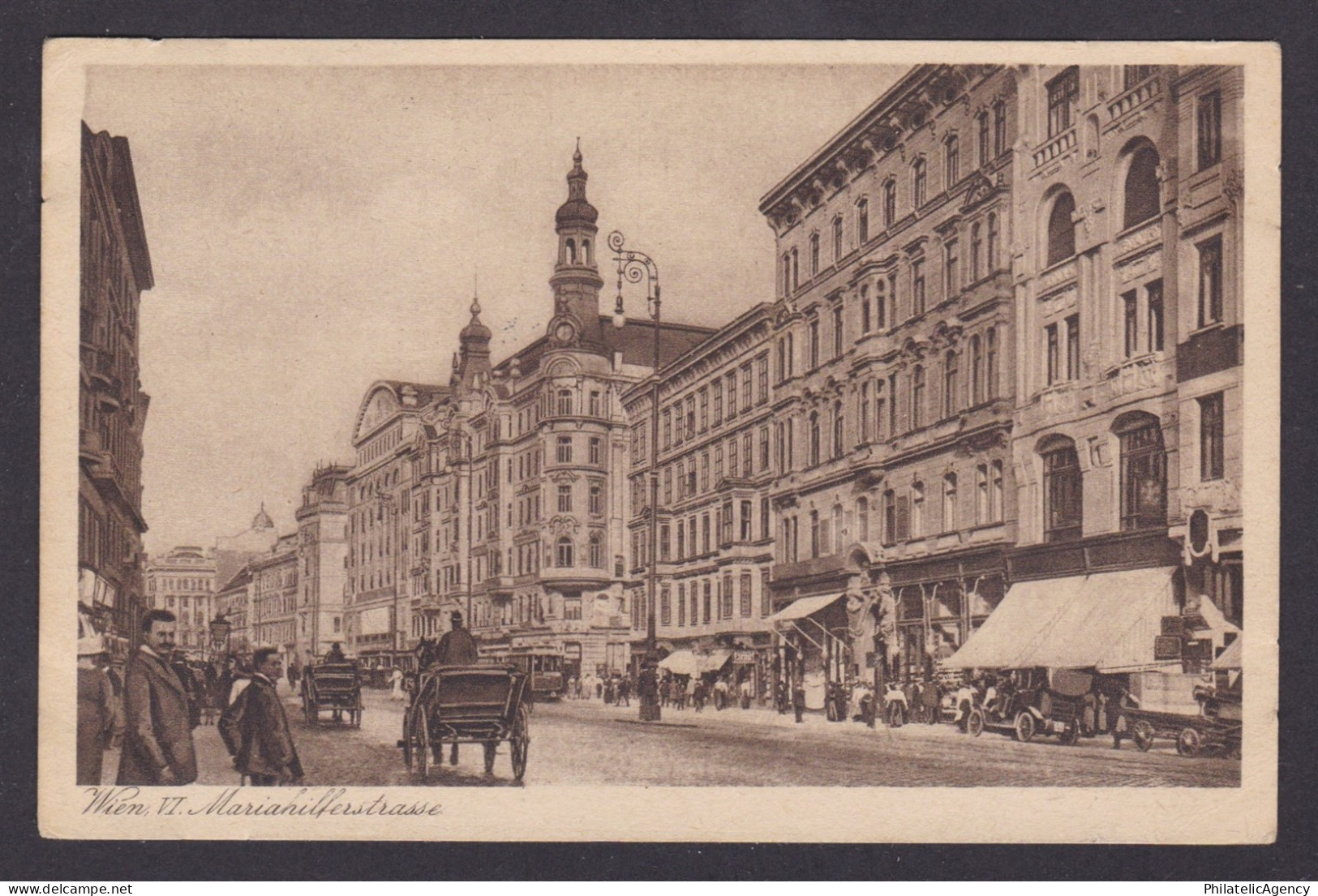 Postcard, Austria Vienna, Schottentor