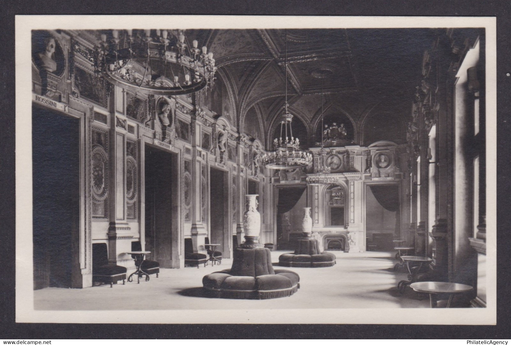 Postcard, Austria Vienna, Staatsoper, Foyer