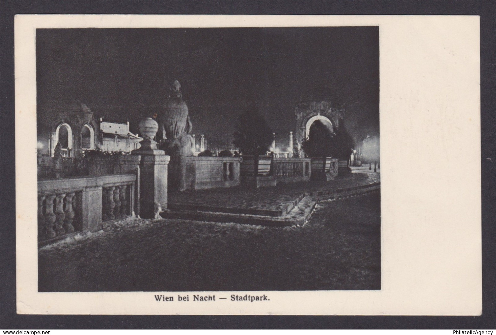 Postcard, Austria Vienna, Stadtpark