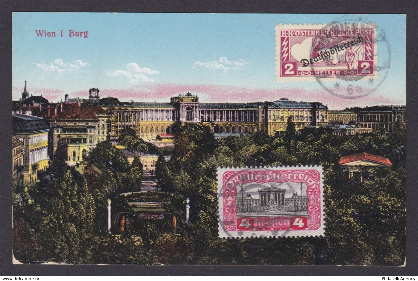 Postcard, Austria Vienna, Wien I Burg