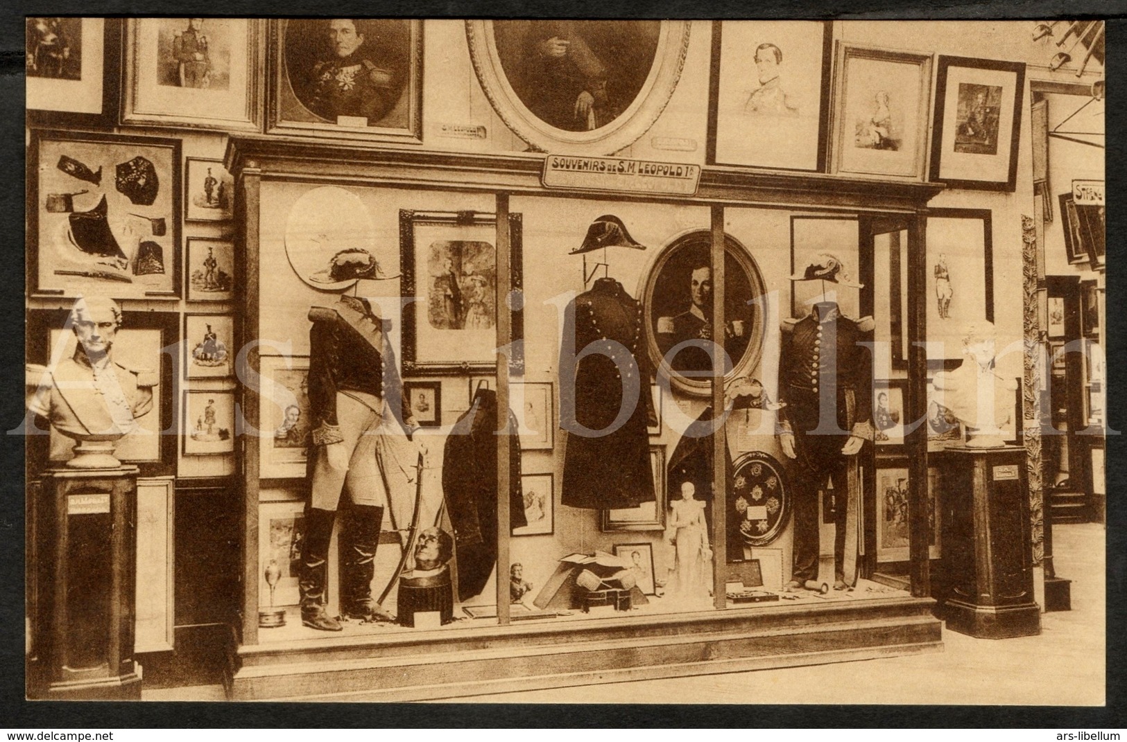 Postcard / Belgique / België / Musée Royal de l'Armée / Bruxelles / unused / souvenirs de roi Leopold I