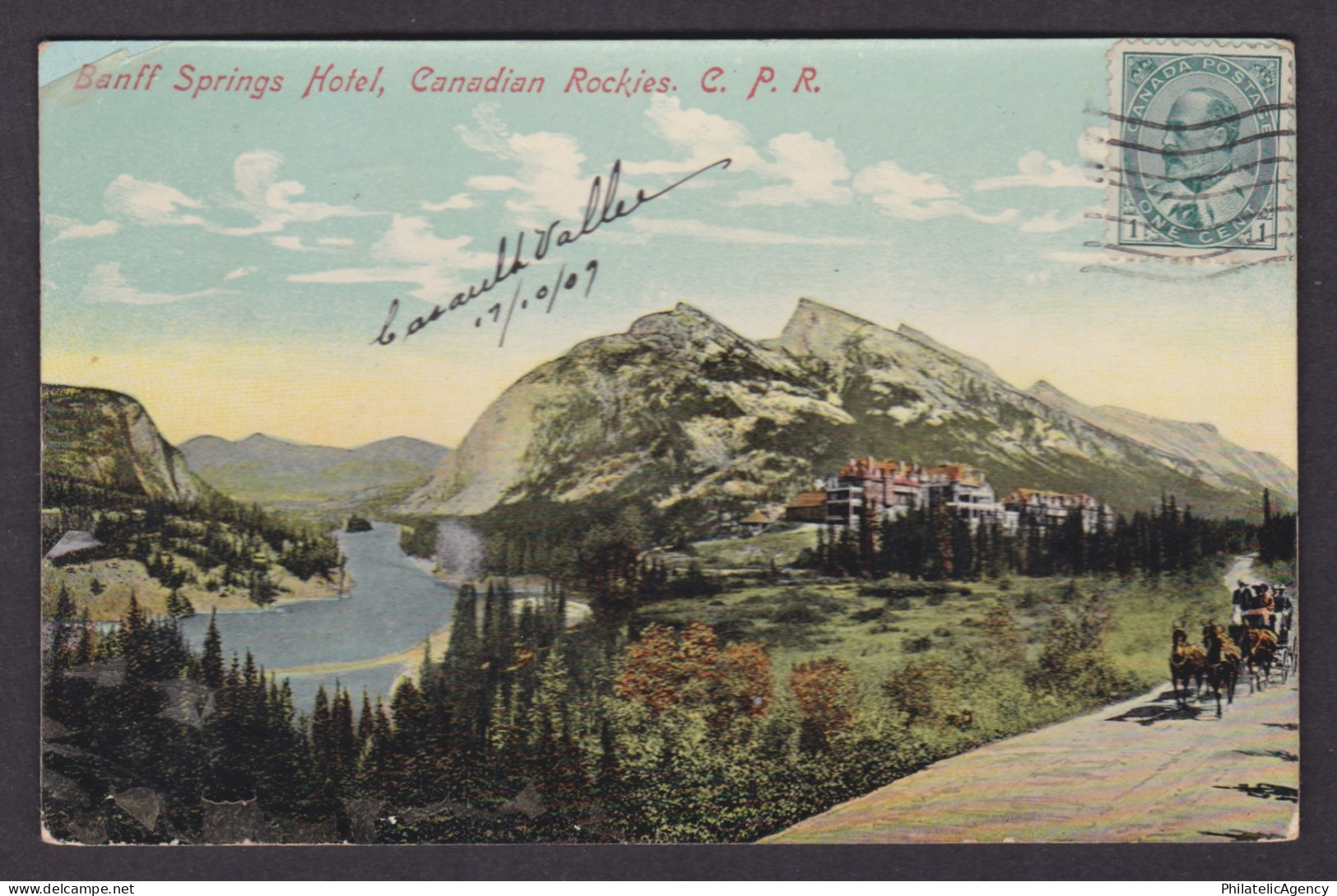 Postcard, CANADA, Banff, Banff Springs Hotel
