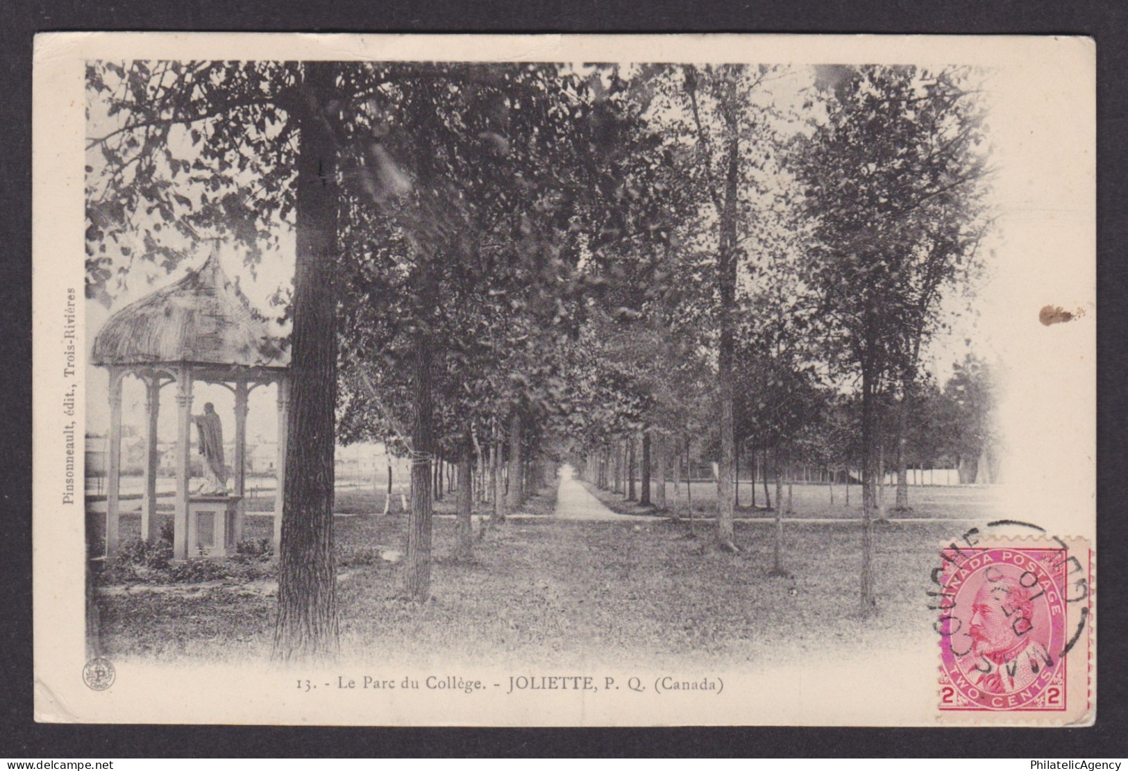 Postcard, CANADA, Joliette, The College Park