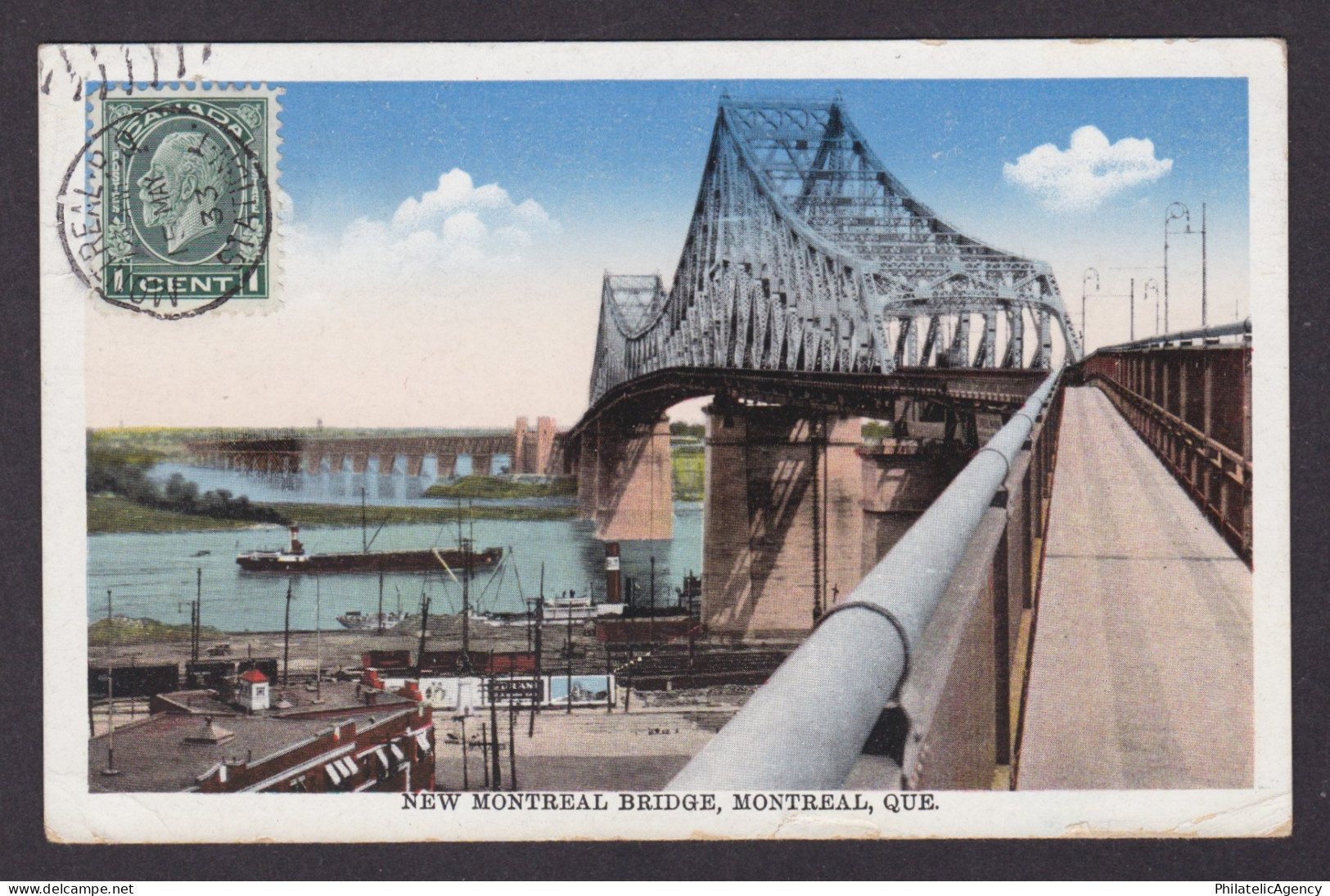 Postcard, CANADA, Montreal, New Montreal Bridge