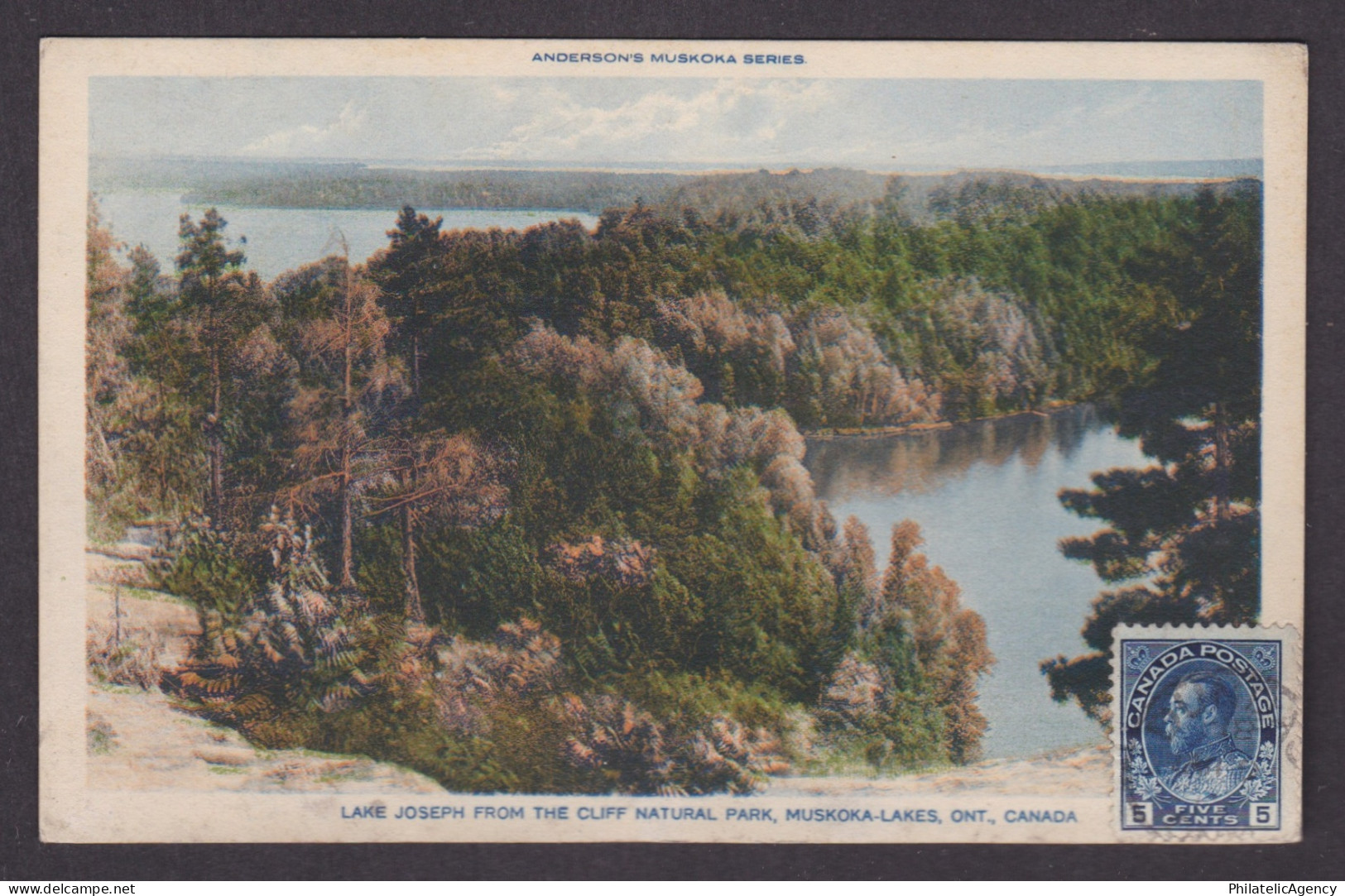 Postcard, CANADA, Muskoka, Lake Joseph From The Cliff Natural Park